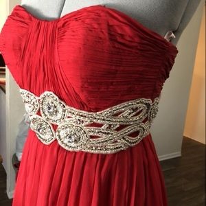 Red Sherri Hill Prom/Formal Dress/Gown